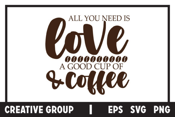A GOOD CUP of COFFEE Graphics and Print Templates