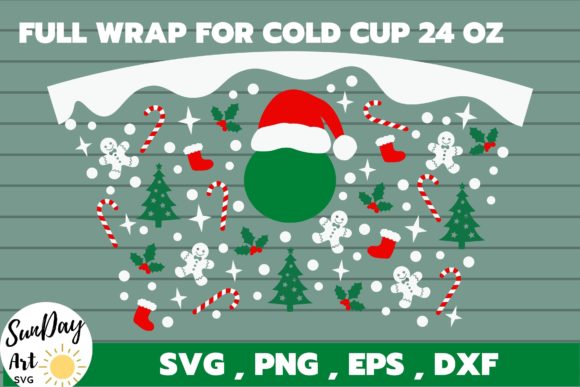 Christmas Cold Cup Decal for Tumbler Wraps