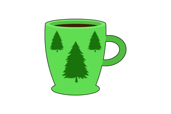 Christmas Tree Cup: Graphics & Icons for Branding
