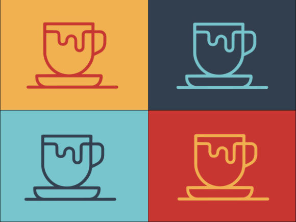 Cup Cappuccino: A Graphic Design Asset for Logos and More