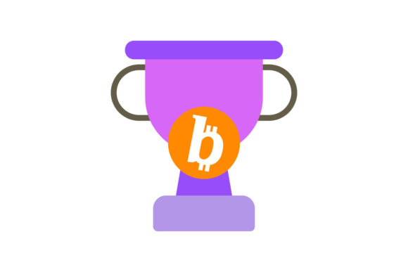Cute Icon Bitconnect Purple Cup Graphics