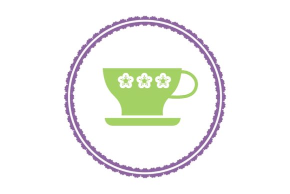 Flower Cup Design: Graphics and Icons for Creative Projects