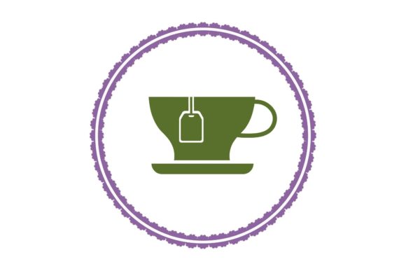 Green Tea Cup: Graphics and Icons for Halloween Branding