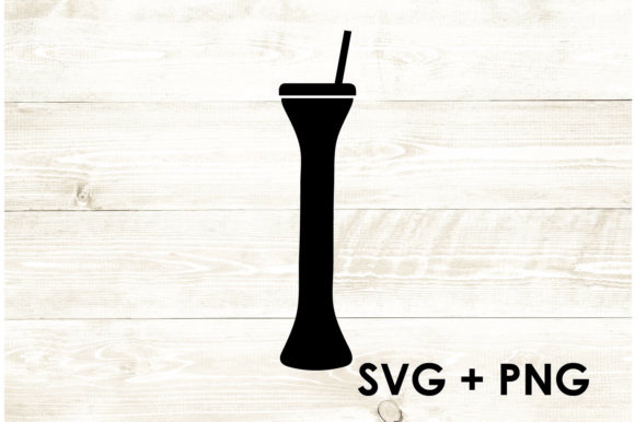 Party Yard Cup with Straw Graphics and Crafts
