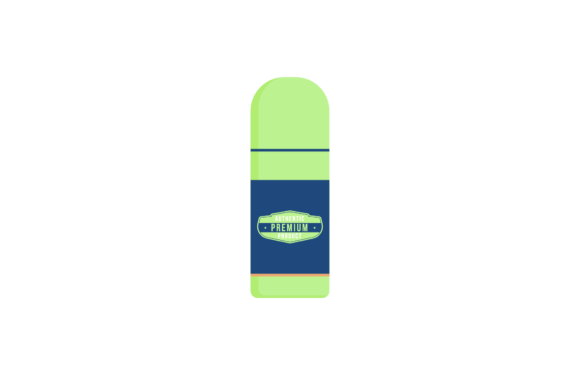 Tumbler Authentic Premium Product Green Graphics Freebies