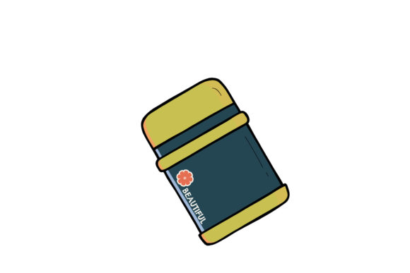 Tumbler Blue Vector
