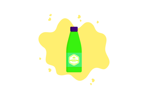 Tumbler Bottle Container Cloud Bubble Graphics