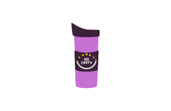 Tumbler Design Purple So Tasty Icon