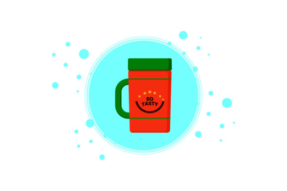 Tumbler Mug Glass Circle Bubble Graphics and Icons
