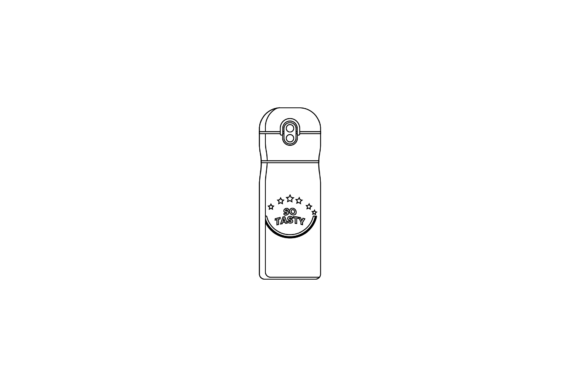 Tumbler Stainless Outline Graphics & Icons